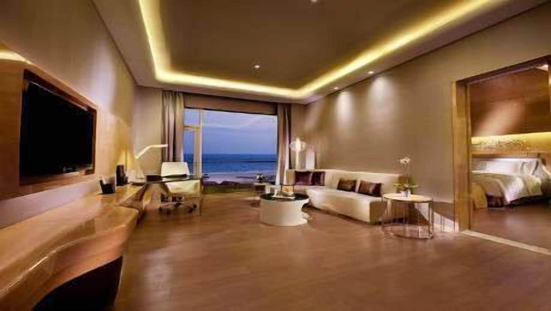 Wyndham Grand Qingdao Otel Dış mekan fotoğraf