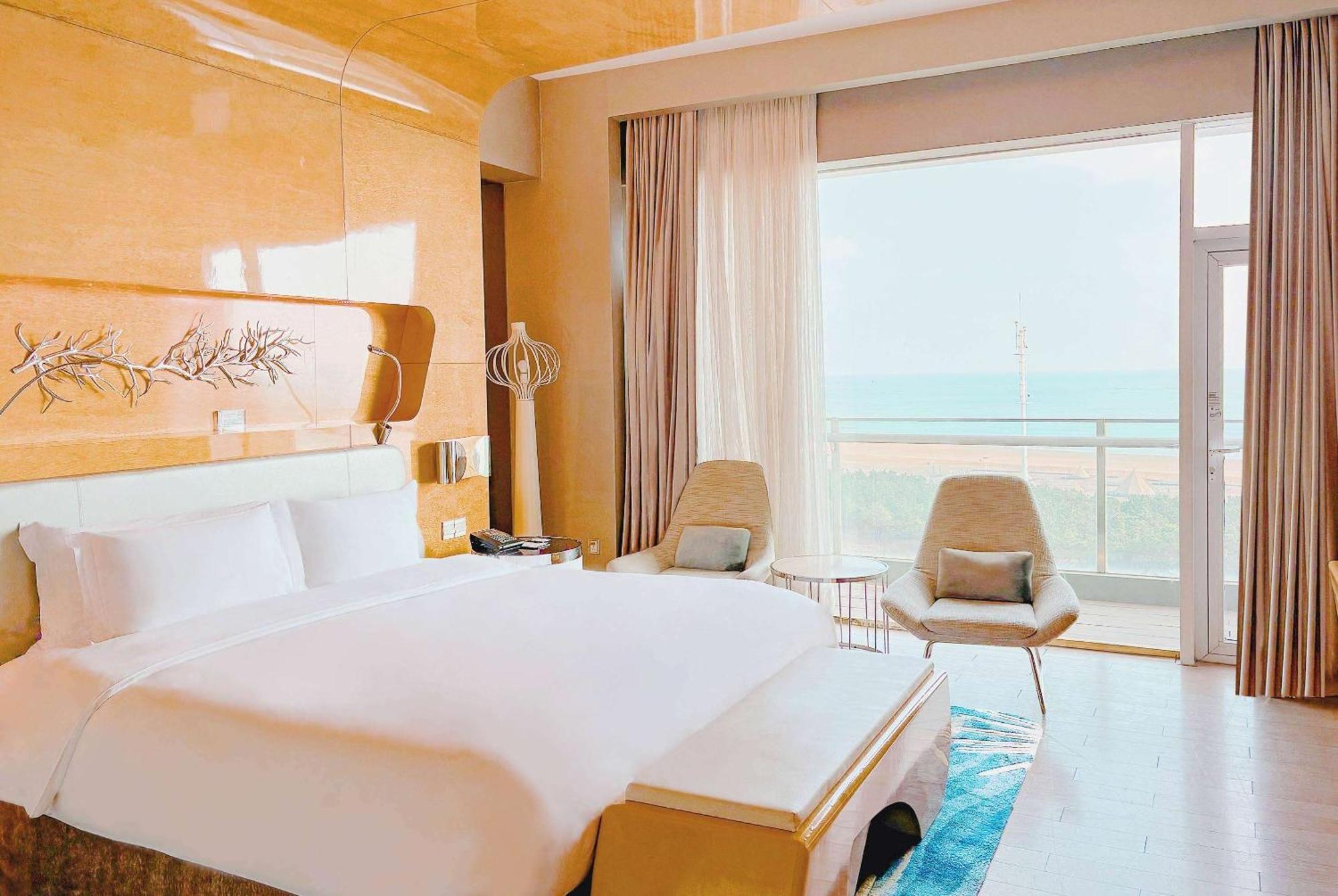 Wyndham Grand Qingdao Otel Dış mekan fotoğraf